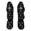 Black And White Dream Catcher Print Muay Thai Shin Guards