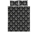 Black And White Dream Catcher Print Quilt Bed Set