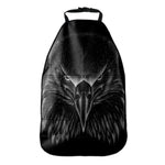 Black And White Eagle Print Car Seat Organizers
