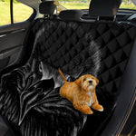 Black And White Eagle Print Pet Car Back Seat Cover