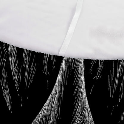 Black And White Eagle Print Sofa Cover