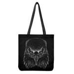 Black And White Eagle Print Tote Bag