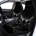 Black And White Eagle Print Universal Fit Car Seat Covers