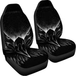Black And White Eagle Print Universal Fit Car Seat Covers