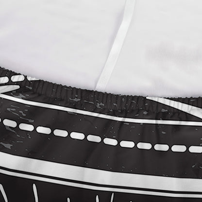 Black And White Eye of Providence Print Sofa Cover