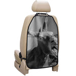 Black And White Funny Donkey Print Car Seat Organizers