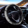 Black And White Funny Donkey Print Car Steering Wheel Cover
