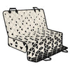 Black And White Geometric Pattern Print Pet Car Back Seat Cover