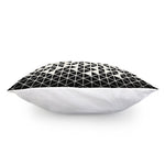 Black And White Geometric Pattern Print Pillow Cover