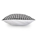 Black And White Gingham Pattern Print Pillow Cover