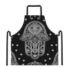 Black And White Hamsa Print Apron