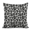 Black And White Holy Bible Pattern Print Pillow Cover