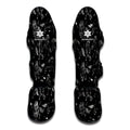 Black And White Horse Pattern Print Muay Thai Shin Guards