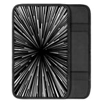 Black And White Hyperspace Print Car Center Console Cover