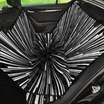 Black And White Hyperspace Print Pet Car Back Seat Cover