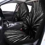 Black And White Hyperspace Print Universal Fit Car Seat Covers