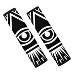 Black And White Illuminati Print Car Seat Belt Covers