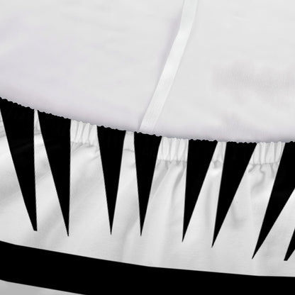 Black And White Illuminati Print Sofa Cover