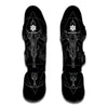 Black And White Libra Sign Print Muay Thai Shin Guard