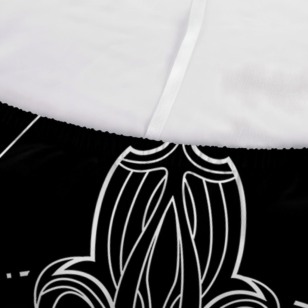 Black And White Libra Sign Print Sofa Cover