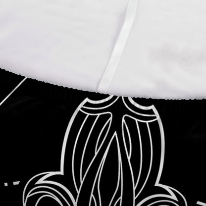 Black And White Libra Sign Print Sofa Cover