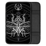 Black And White Mantis Spirit Print Car Center Console Cover