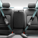Black And White Mantis Spirit Print Car Seat Belt Covers