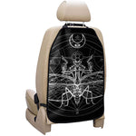 Black And White Mantis Spirit Print Car Seat Organizers
