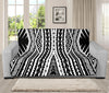 Black And White Maori Tattoo Print Futon Protector