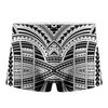 Black And White Maori Tribal Print Men's Boxer Briefs