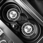 Black And White Mjolnir Print Car Coasters