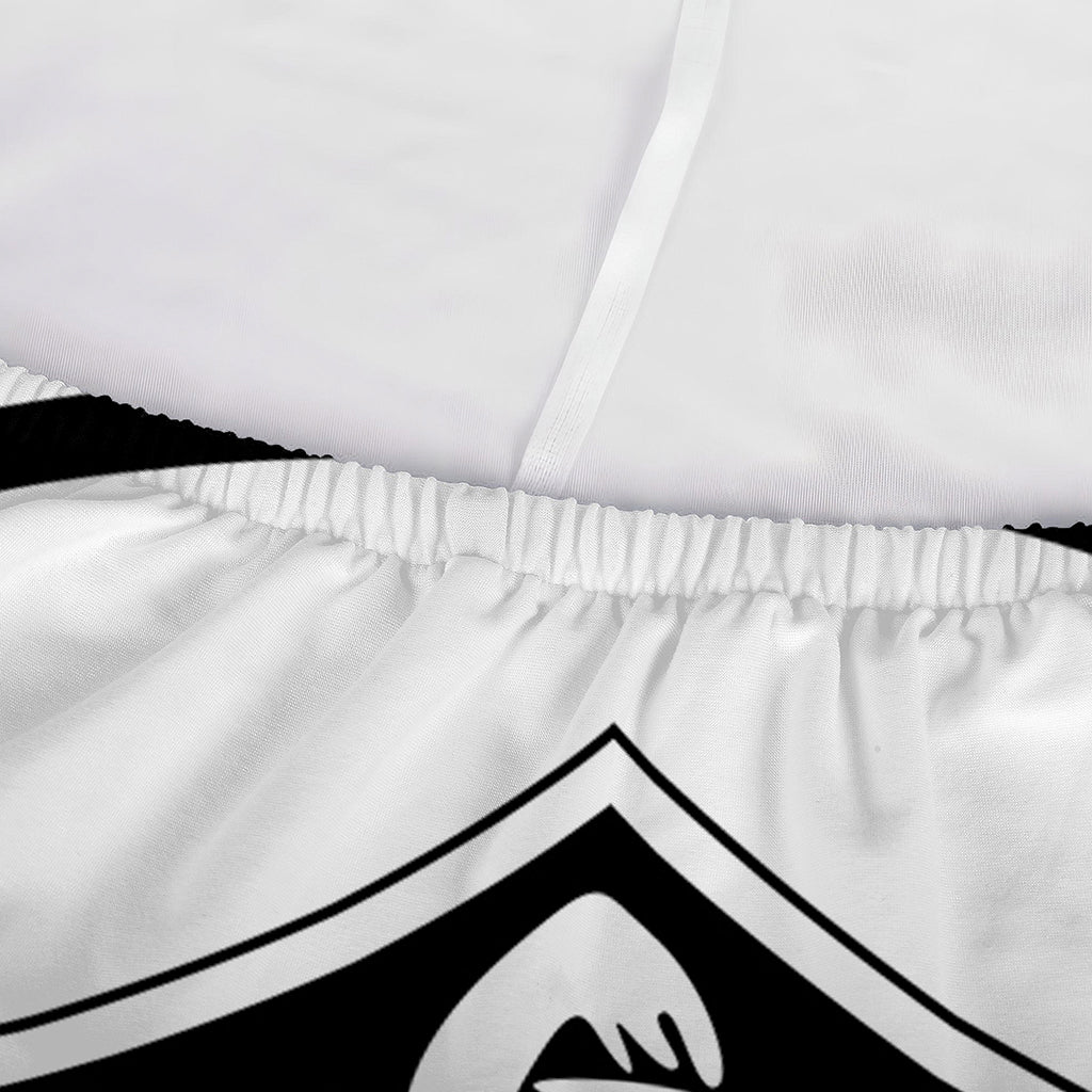 Black And White Mjolnir Print Sofa Cover