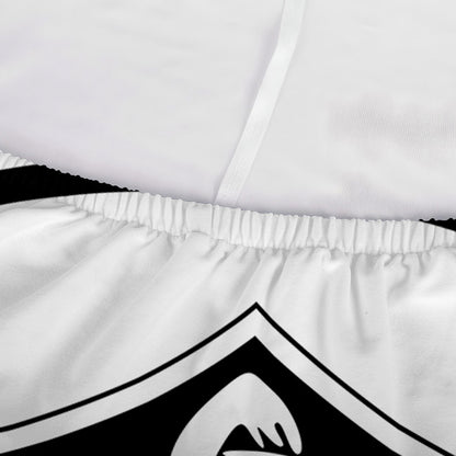 Black And White Mjolnir Print Sofa Cover