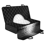 Black And White Moonlight Print Pet Car Back Seat Cover