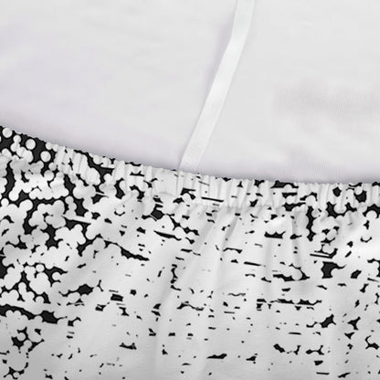 Black And White Moonlight Print Sofa Cover