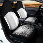 Black And White Moonlight Print Universal Fit Car Seat Covers