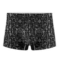 Black And White Mystic Wicca Print Men's Boxer Briefs