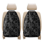 Black And White Mystic Witch Print Car Seat Organizers