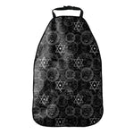 Black And White Mystic Witch Print Car Seat Organizers