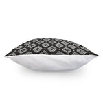 Black And White Navajo Pattern Print Pillow Cover