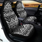 Black And White Navajo Print Universal Fit Car Seat Covers