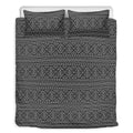 Black And White Navajo Tribal Print Duvet Cover Bedding Set
