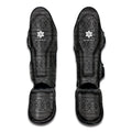 Black And White Navajo Tribal Print Muay Thai Shin Guards