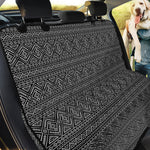 Black And White Navajo Tribal Print Pet Car Back Seat Cover