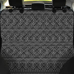 Black And White Navajo Tribal Print Pet Car Back Seat Cover