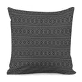 Black And White Navajo Tribal Print Pillow Cover