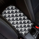 Black And White Octopus Pattern Print Car Center Console Cover
