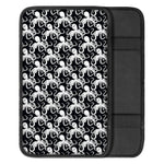 Black And White Octopus Pattern Print Car Center Console Cover