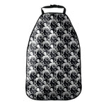 Black And White Octopus Pattern Print Car Seat Organizers