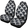 Black And White Octopus Pattern Print Universal Fit Car Seat Covers